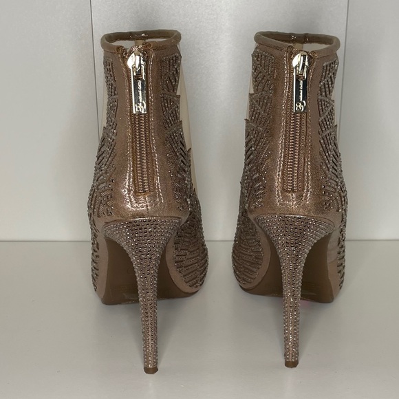 Jessica Simpson booties open toe mesh - Picture 6 of 9
